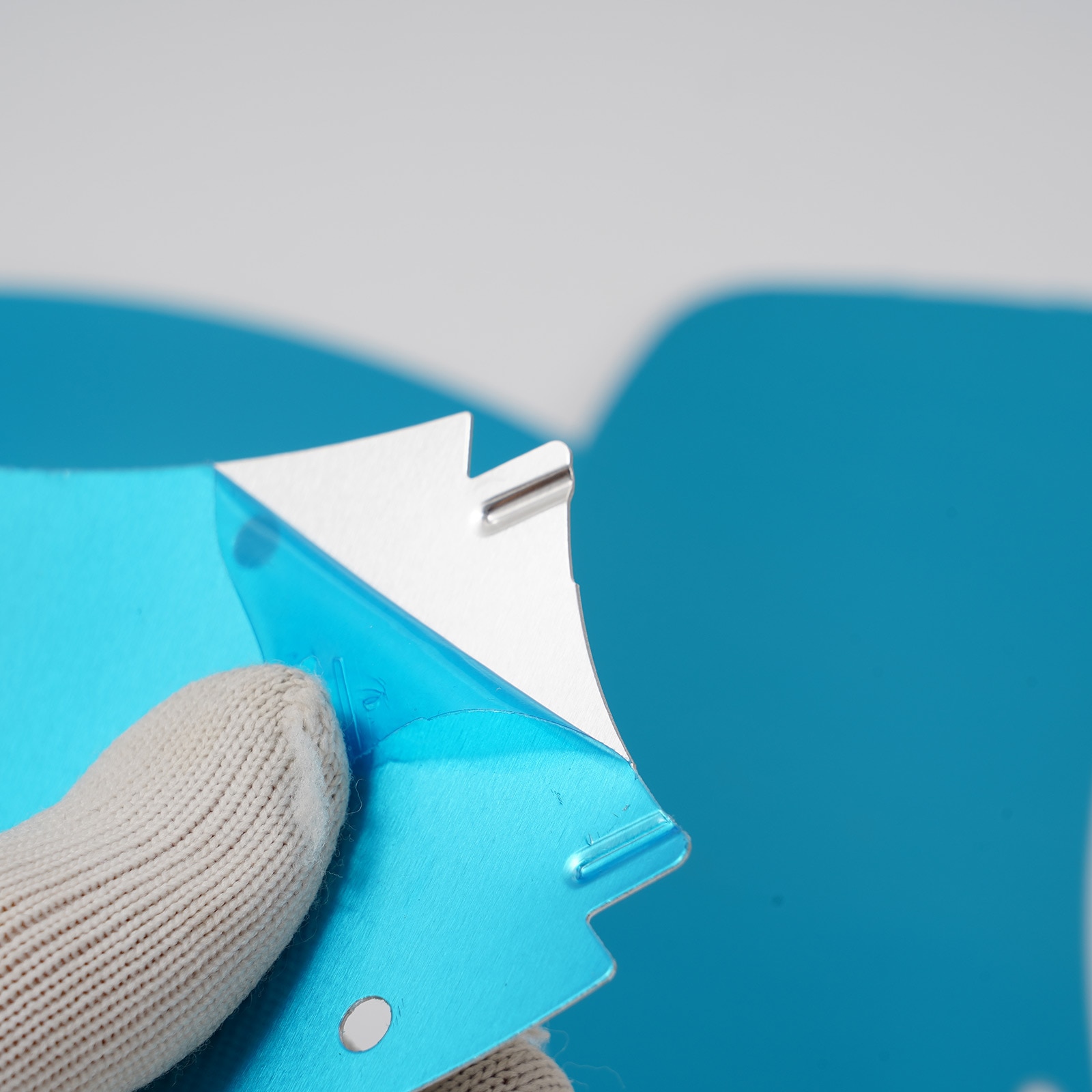 5/7 Leaves Household Fan Blade with Nut Cover Silence Fan Blades for Standing Pedestal Fan Table Fanner General Accessories Fans