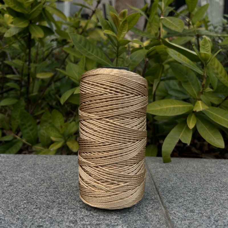 Summer Crochet Yarn DIY Craft Thread Ice Silk Art Yarn Cord 1.5mm200m Polypropylene Yarn for Hat Doll Sewing Bags Crocheting: Silver