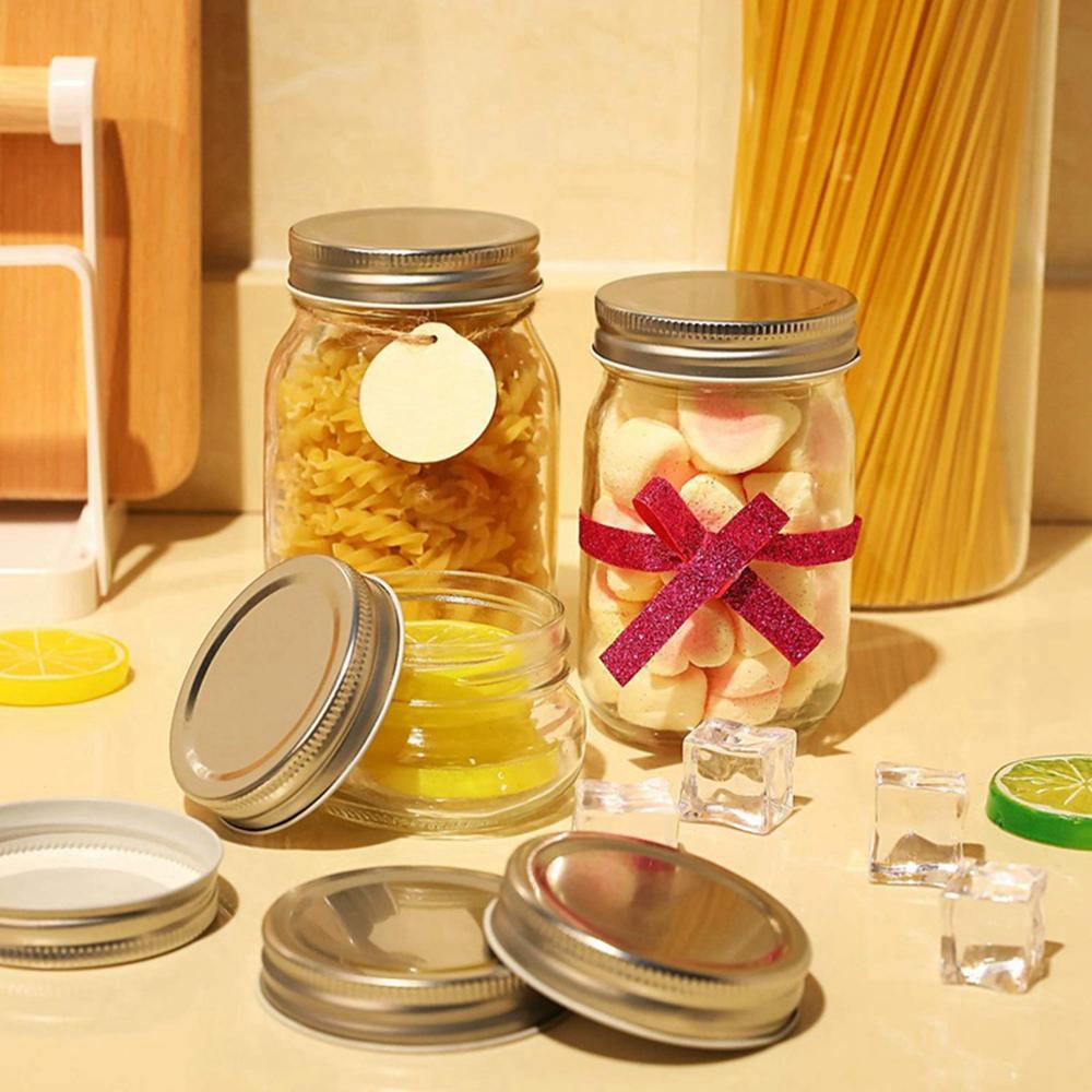 70/86mm Kitchen Leak Proof Anti Rust Canning Lids Mason Jar Lids Glass Bottle Mug Caps Kitchen Tools