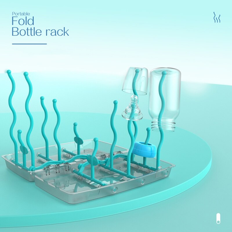 Égouttoir à bouteilles de bébé, support de séchage, pour le nettoyage des biberons, outils de rangement