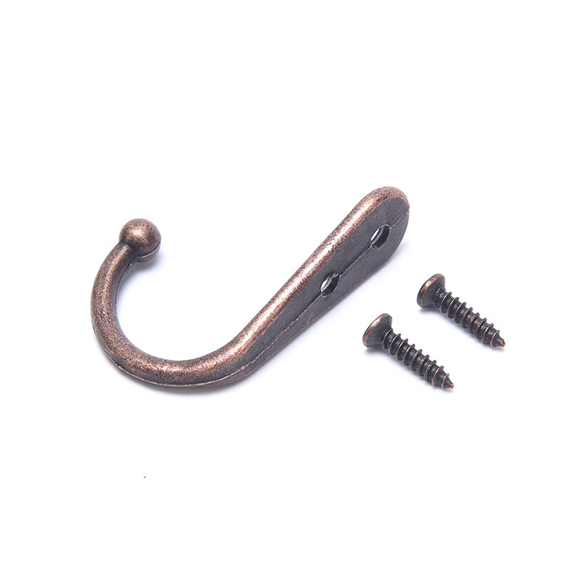 Crochet mural Vintage en alliage de Zinc pour porte de chambre à coucher, 1 pièce: CP