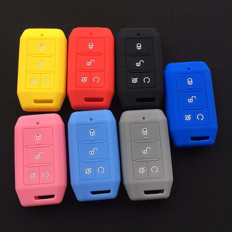 Silica Gel Car Key Case Cover for BYD qin EV e2 yuan 535 e1 e3 s2 360 4button key