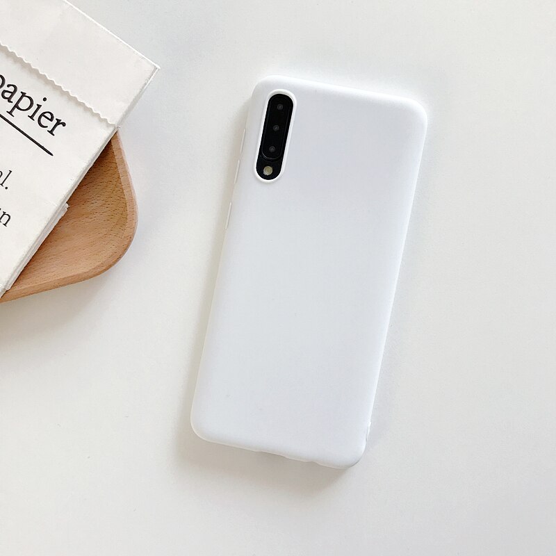 Voor Samsung Galaxy A5 Case Op Cover Samsung A5 Fundas Bumper Silicone Soft Tpu Phone Case Voor Samsung a520 A520F Gevallen: White