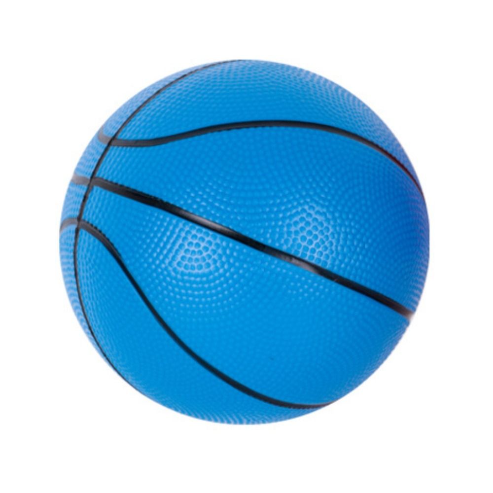 Sports Matches Training Beach Balls Rubber Inflatable Small Basketball Toy Outdoor Games Elastic Balls Kids: Red