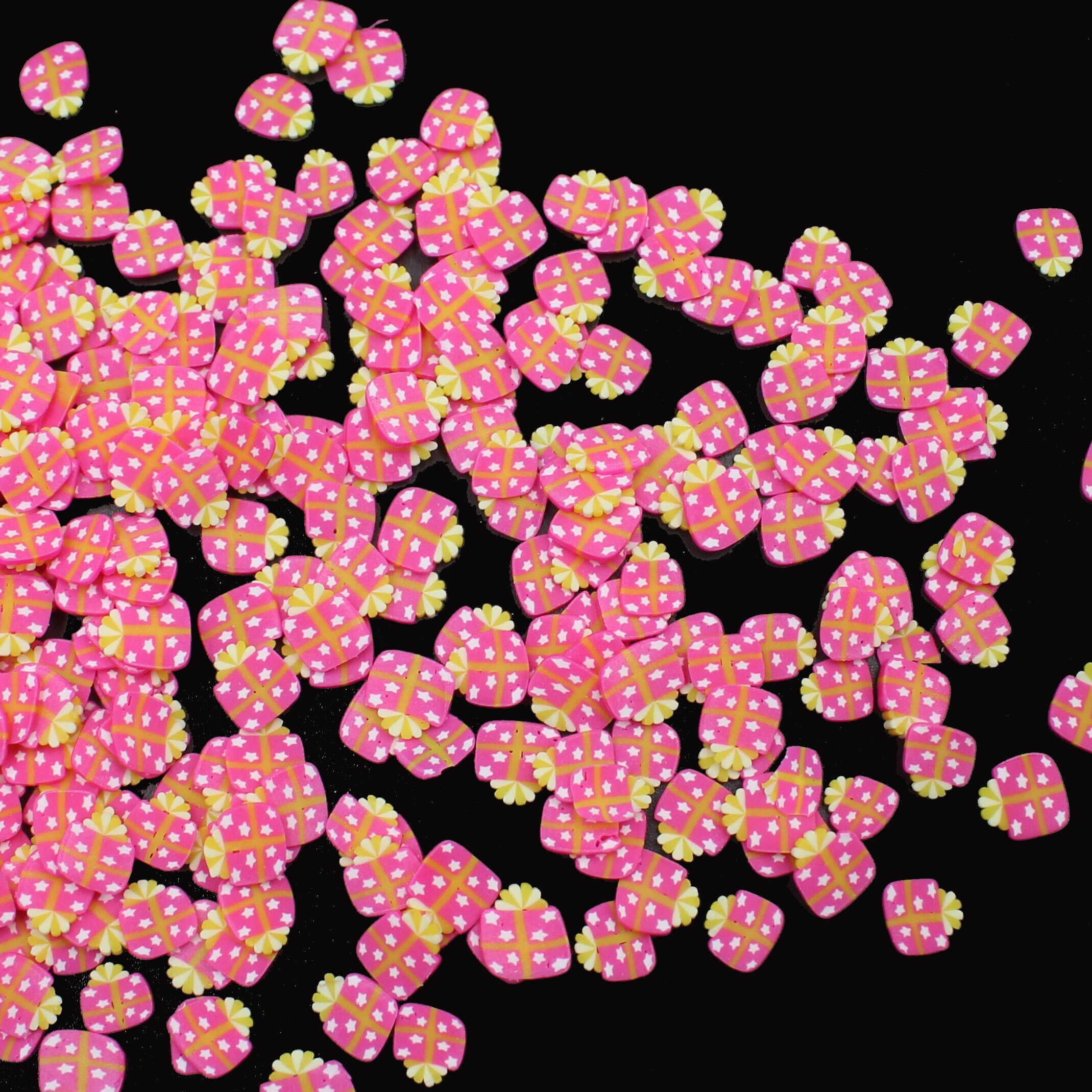 100g/Lot Box Slices Polymer Clay Package Soft Pottery for Christmas Decoration DIY Crafts Accessories