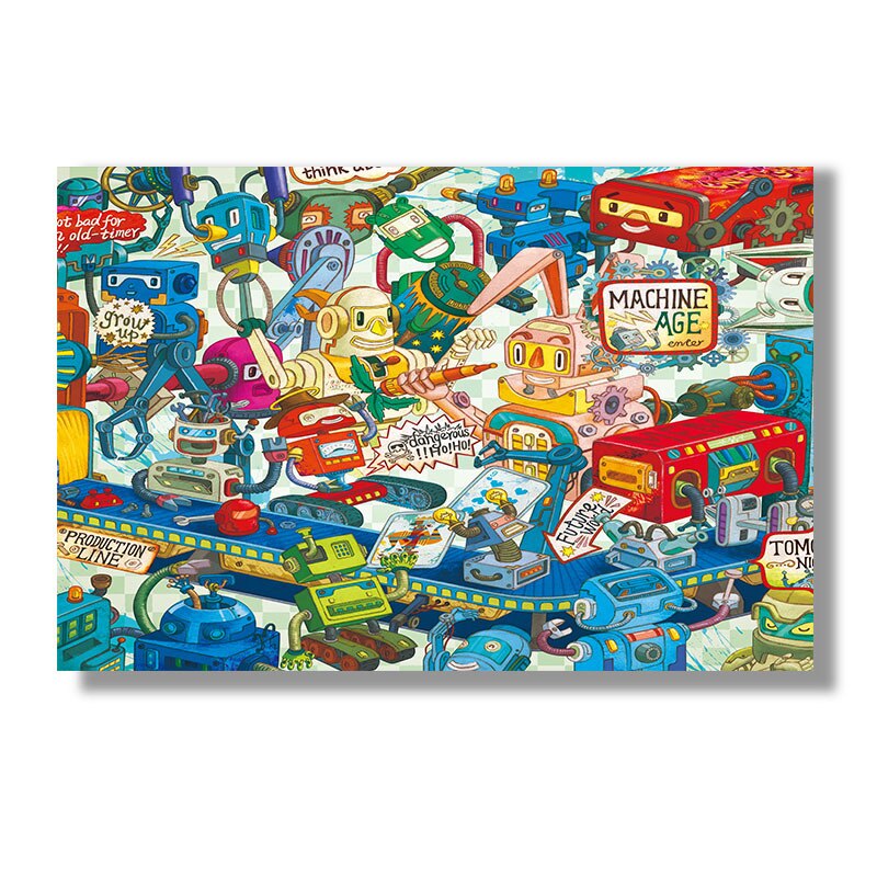 Migliaia di Pezzi Aereo Puzzle 1000 Pezzi Per Adulti Manuale Puzzle FAI DA TE Giocattoli di Decompressione Creativo Pittura Decorativa del Regalo Dei Bambini: PZ1012