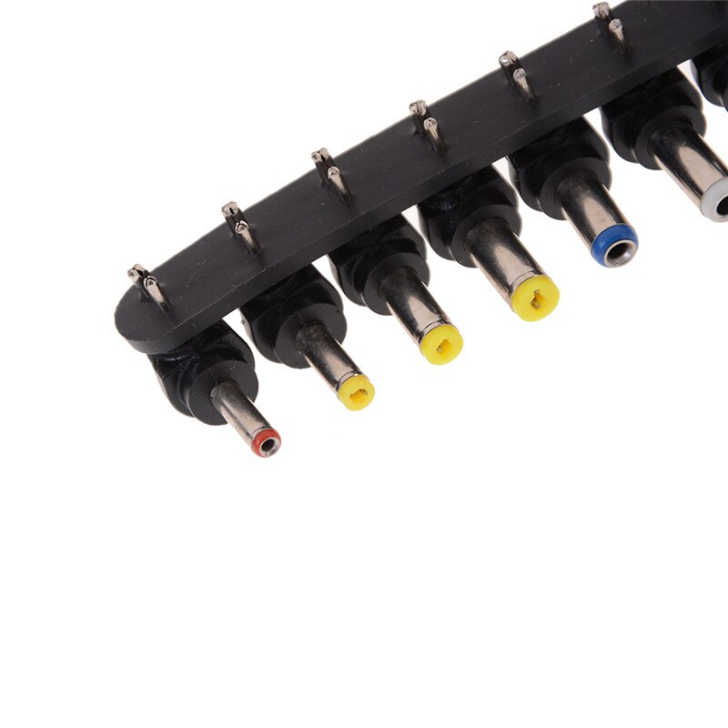 8 stücke Universal- Laptop DC Netzteil Adapter Stecker Stecker AC DC Jack Ladegerät Anschlüsse Laptop Energie Adapter Wandlung stecker
