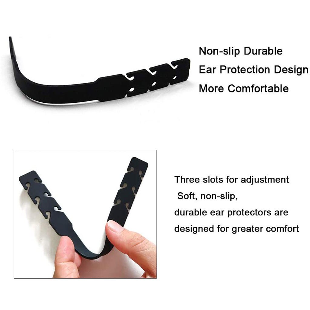 Mask Extenders Ear Protector Ear Strap Accessories Adjustable Mask Hanging Buckle Extension Strap salvaorejas para mascarilla