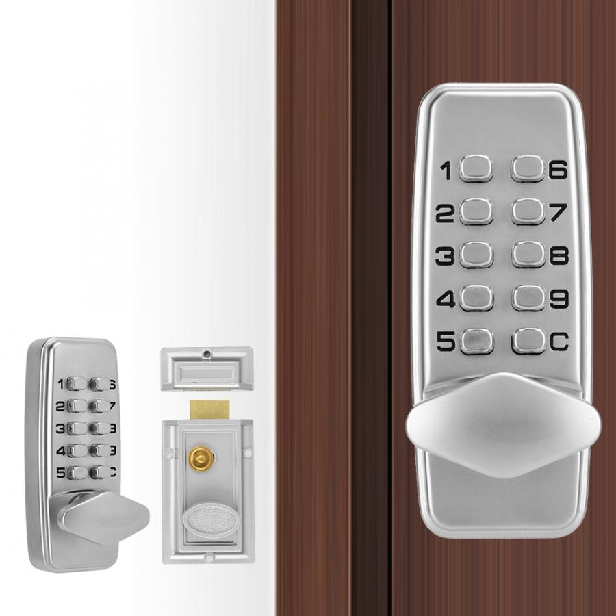 2 - 4 Digits MiNi Mechanical Code Lock Cabinet Indoor Outdoor Door Password Security Coded Lock Mechanical Code Lock