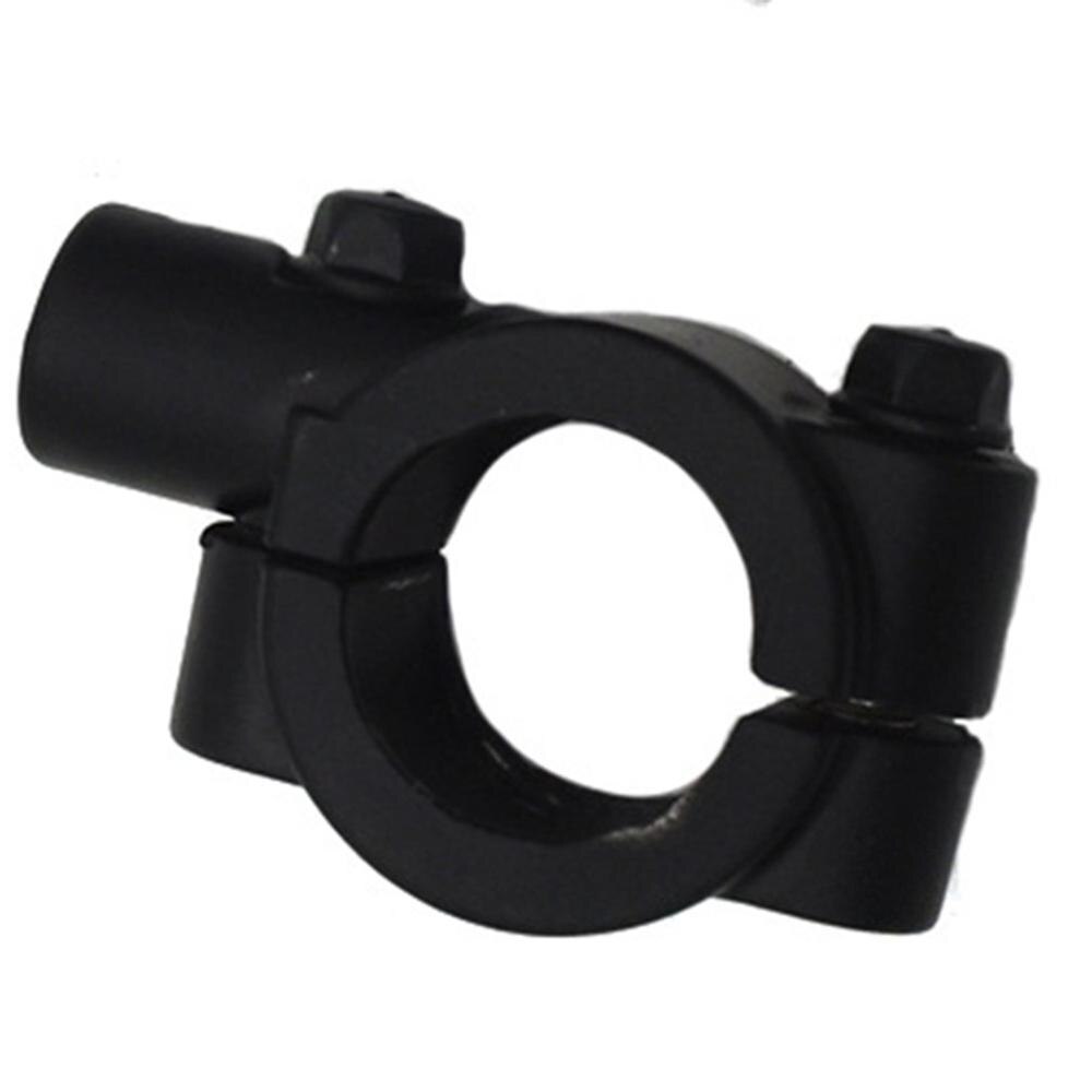 6/8/10mm Bicycle Mirror Mount Motorcycle Handlebar Metal Rear View Mirror Mount Clamps Accessories Tool: 6mm