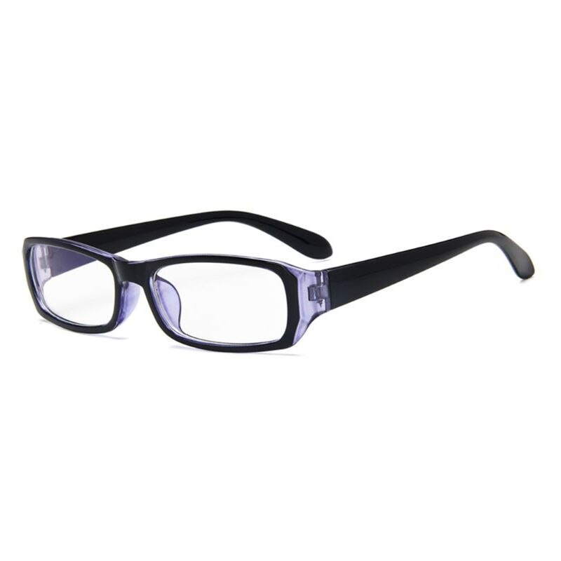 Blauw Licht Blokkeren Computer Bril Studenten Classic Vierkant Frame Glazen Anti-vermoeidheid Unisex: Blue