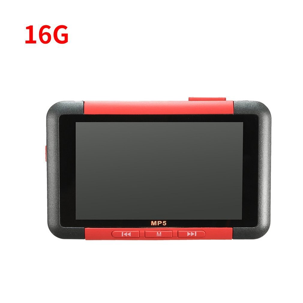 3 inch screen video music MP5 player 16GB Slim LCD screen Media Player FM radio Recorder E-book reader