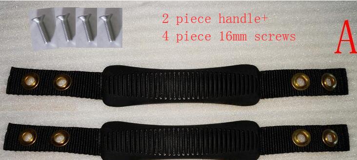 Twin-tip kiteboard håndtag kite board håndtag surfing tilbehør: 2 stk a og skru