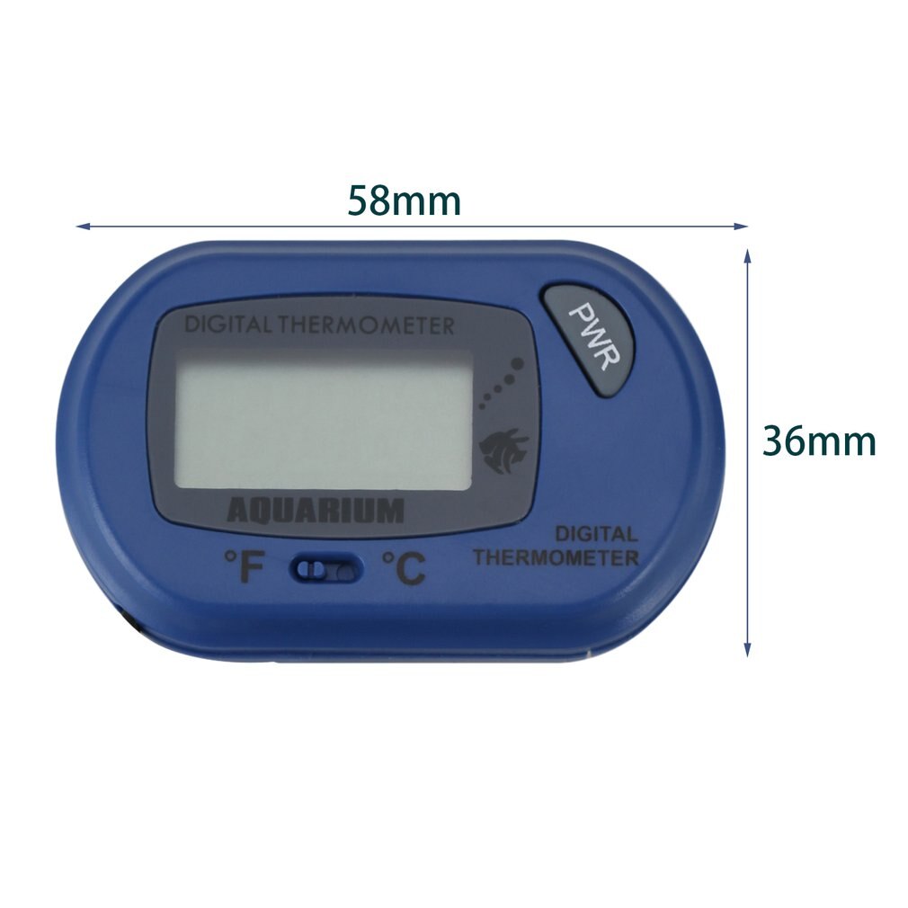 LCD Digital Thermometer Aquarium Thermograph Marine Water Temperature Measurement Tool For Fish Tank Temperature Control