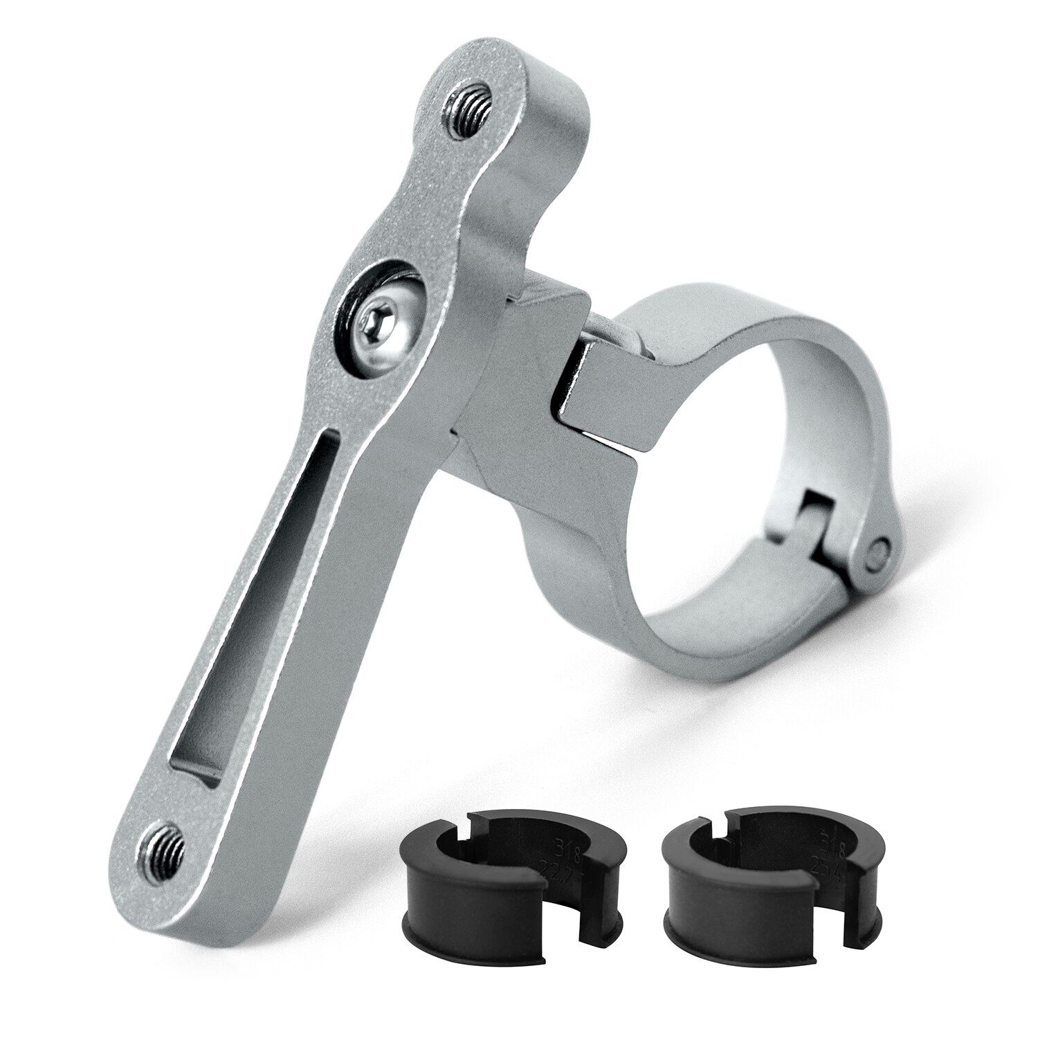 Bike Water Bottle Cage Holder Bicycle Adjustable Handlebar Bottle Cage Mount Adapter Seat Post Bottle Support Bracket For Cycle: Silver