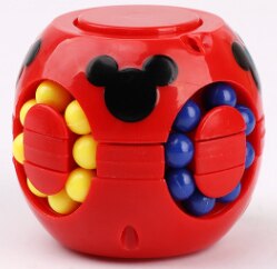 Rotating Magic Bean Fidget Toys for Anxiety Desk Stress Relief Autism Infinity Sensory Toys Anti-stress Toy For Kids Adult: B