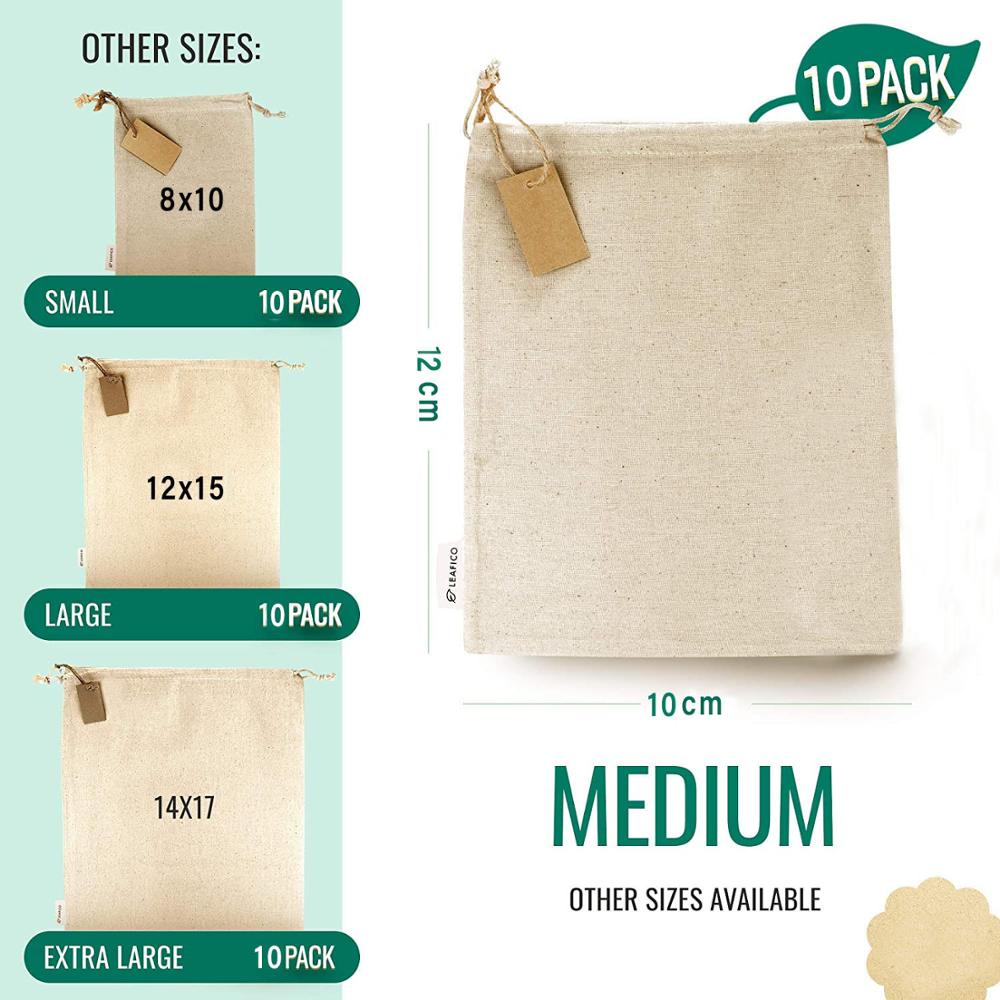 Jute bag Cotton Linen Drawstring Bag Burlap Packing pouches Storage Bags for Wedding Christmas Jewelry Packaging: 10X12CM 10pcs