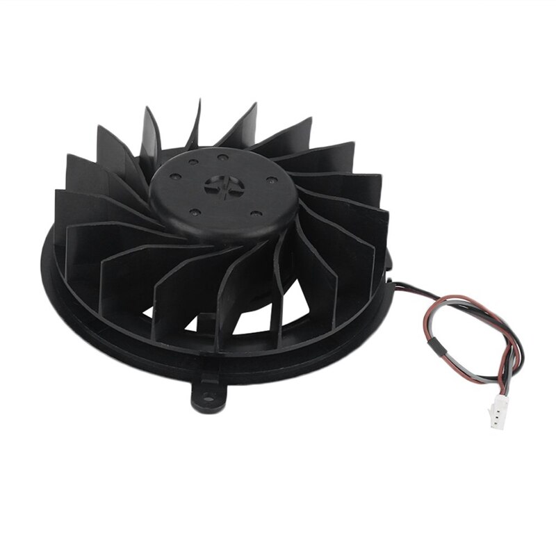 Ventilador de refrigeración de repuesto de 17 hojas, ventilador de refrigeración interno de repuesto para Sony Playstation 3 Ps3 Slim: Default Title