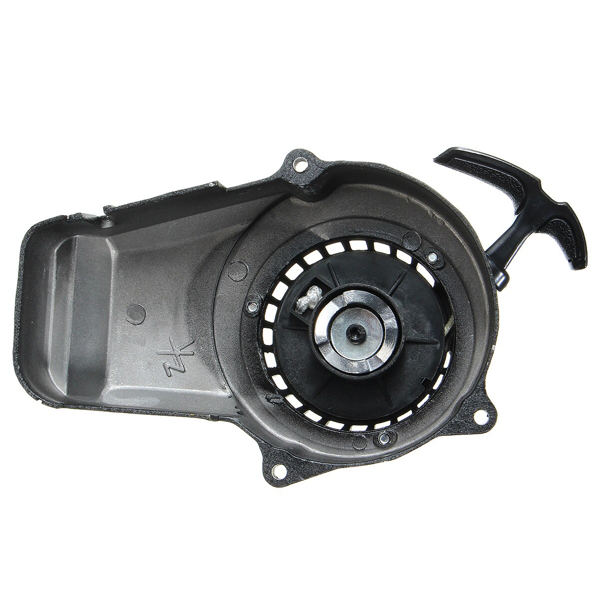 47cc 49cc motorcykel 2- takts pull start pull starter svänghjul legering för mini motorcykel smuts atv fyrhjuling