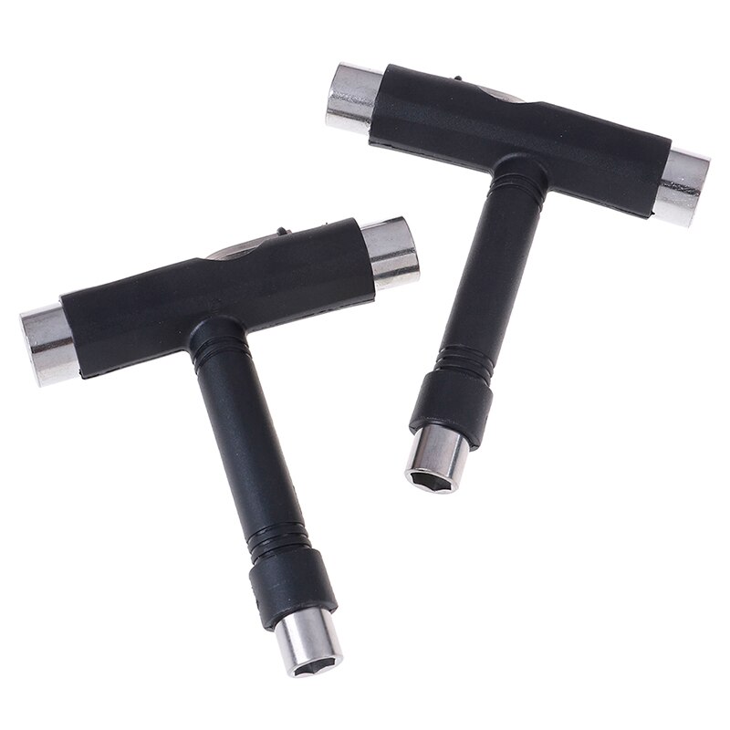 2 pieces/set of multifunctional skateboard and roller skating T tool all-in-one spanner high repair tool
