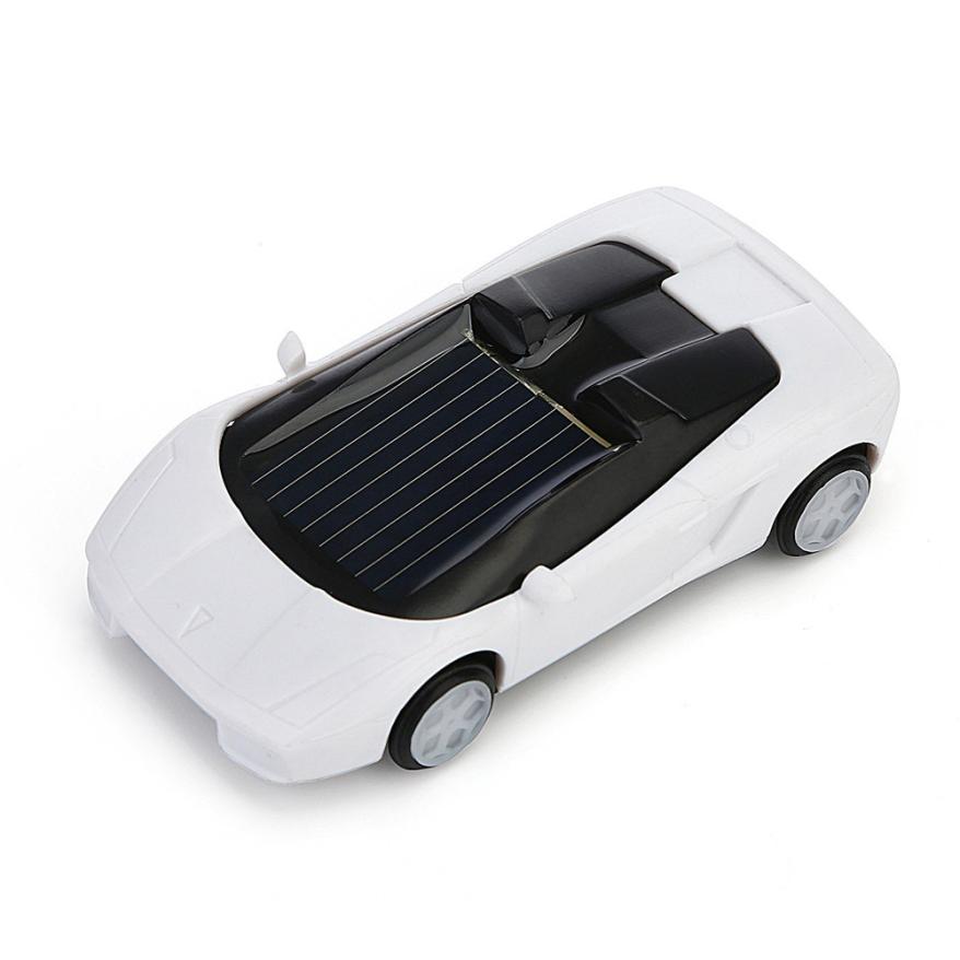 100% nieuw en Zonne-energie Mini Auto Racer Speelgoed Voor Kids Zonne-energie Educatief Gadget T520: WH