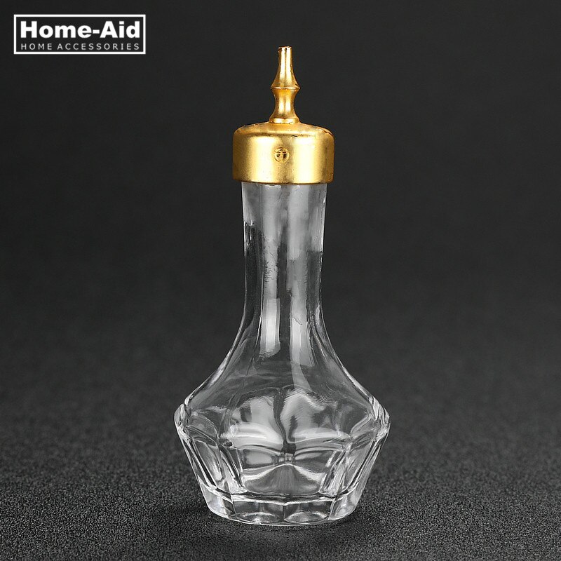Skrå streg flaske 50ml bitter flaske glas spiritus hælder bar værktøj bartender karaffel cocktail barware: 50ml guld