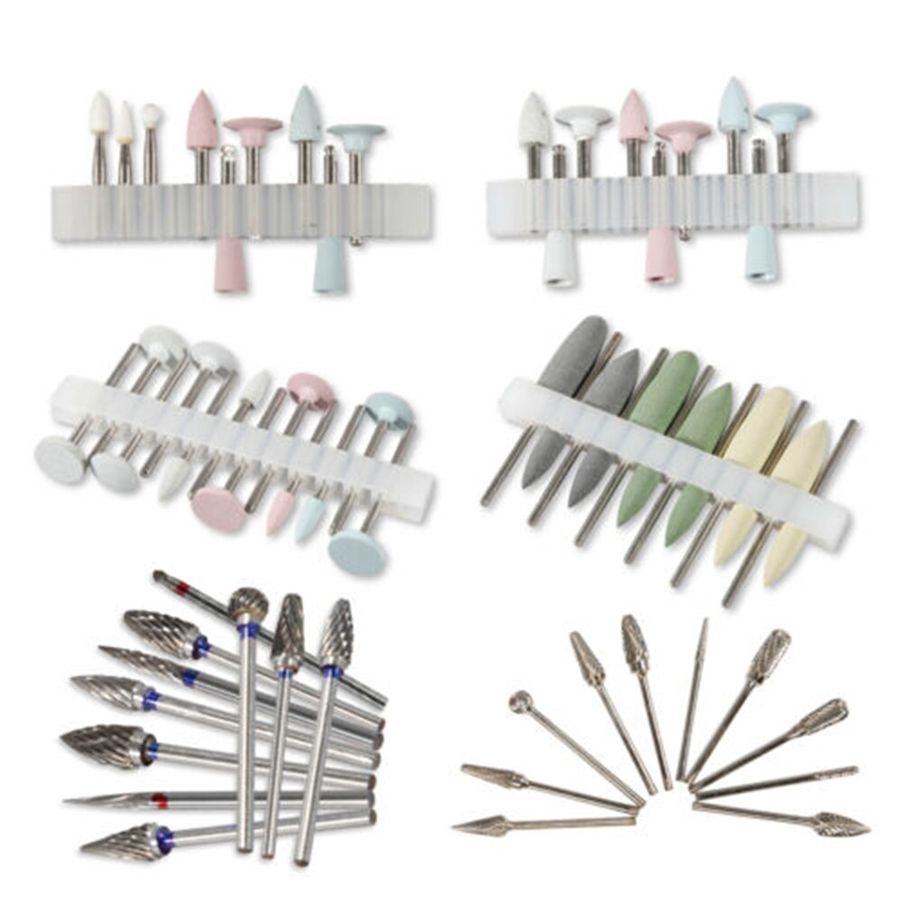 Dental Lab Dental Equipment Teeth Composite polisher Polishing Kit Low-speed Burs Drills Mixed/Tungsten Carbide Burs RA /HP 2.35