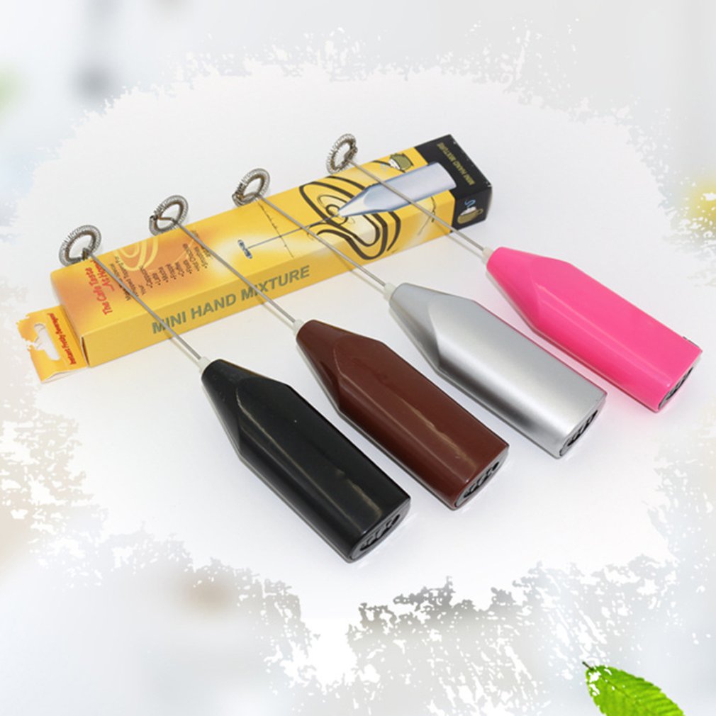 Handheld Electric Coffee Milk Egg Beater Whisk Frother Mixer Foamer Stirrer Whisk for Coffee Milk Drink Kitchen Tool