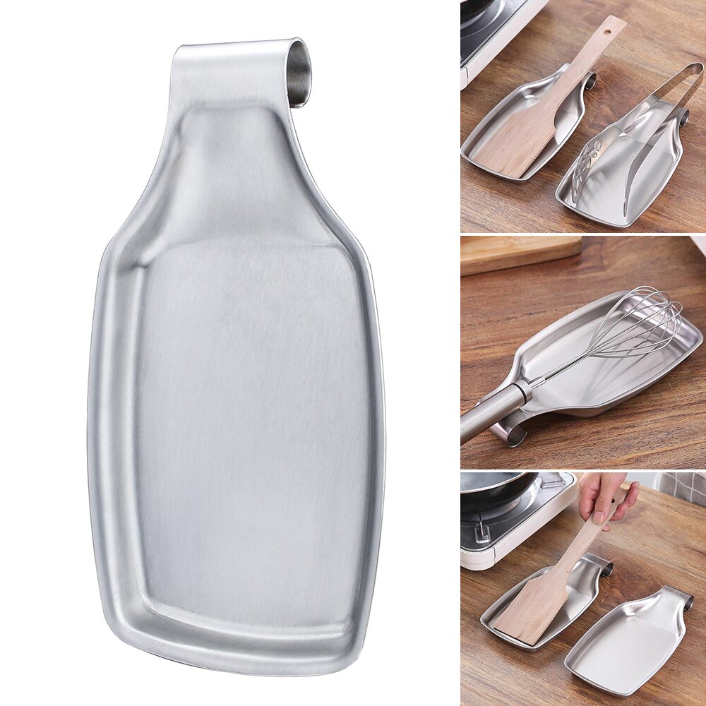 1 st kökstillbehör rostfritt stål förvaringsverktyg kökstillbehör köksarrangör skedställ stå skedhållare