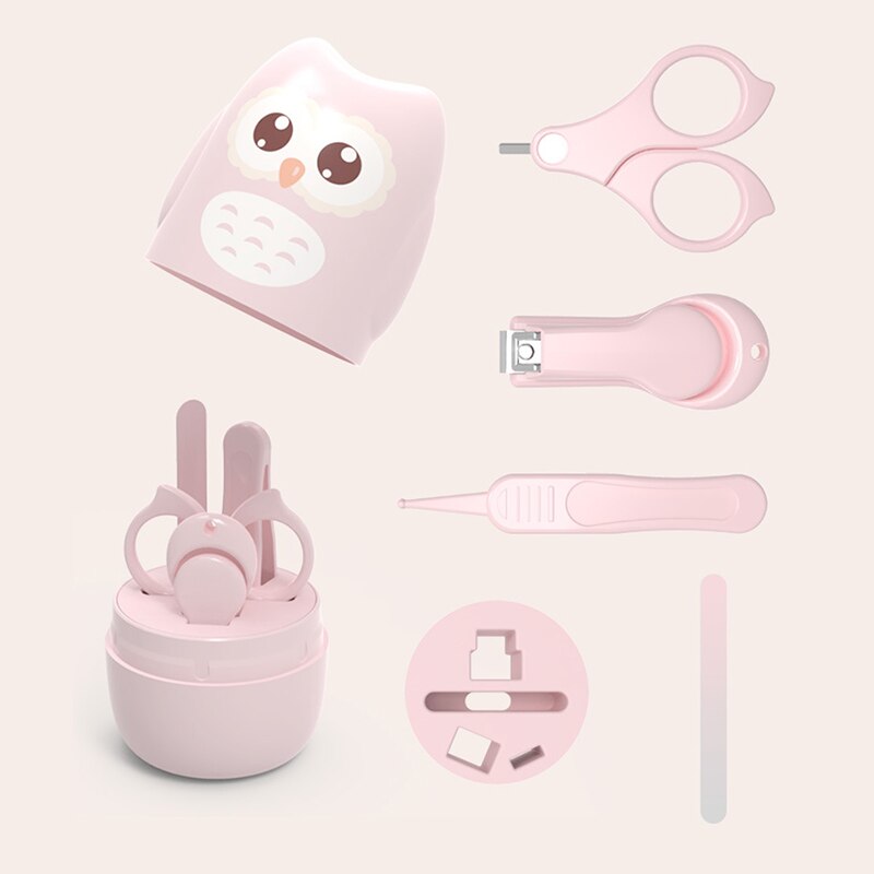 Coupe-ongles pour bébés, ciseaux de manucure et pédicure sûrs à dessin animé pour bébés, coupe-ongles