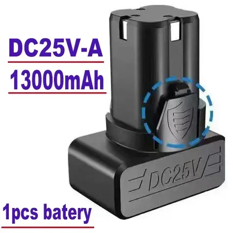 Perceuse visseuse électrique sans fil 25V, clé à molette, outil électrique, batterie, , 100%: WHITE