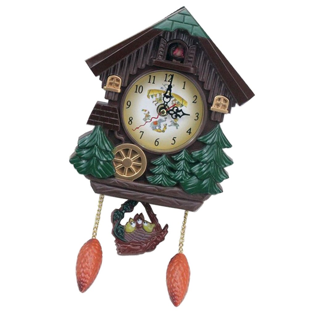 Unique Intelligent Alarm Clock Cuckoo Wall Clock For Home Decor For Kids