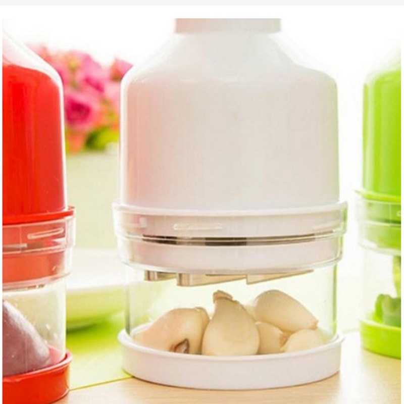 Onion Hand Chopper Pressure Garlic Onion Cutter Slap Chop Vegetable Helicopter Tomato Crusher Fruit Vegetable Tool Slicer Gadget