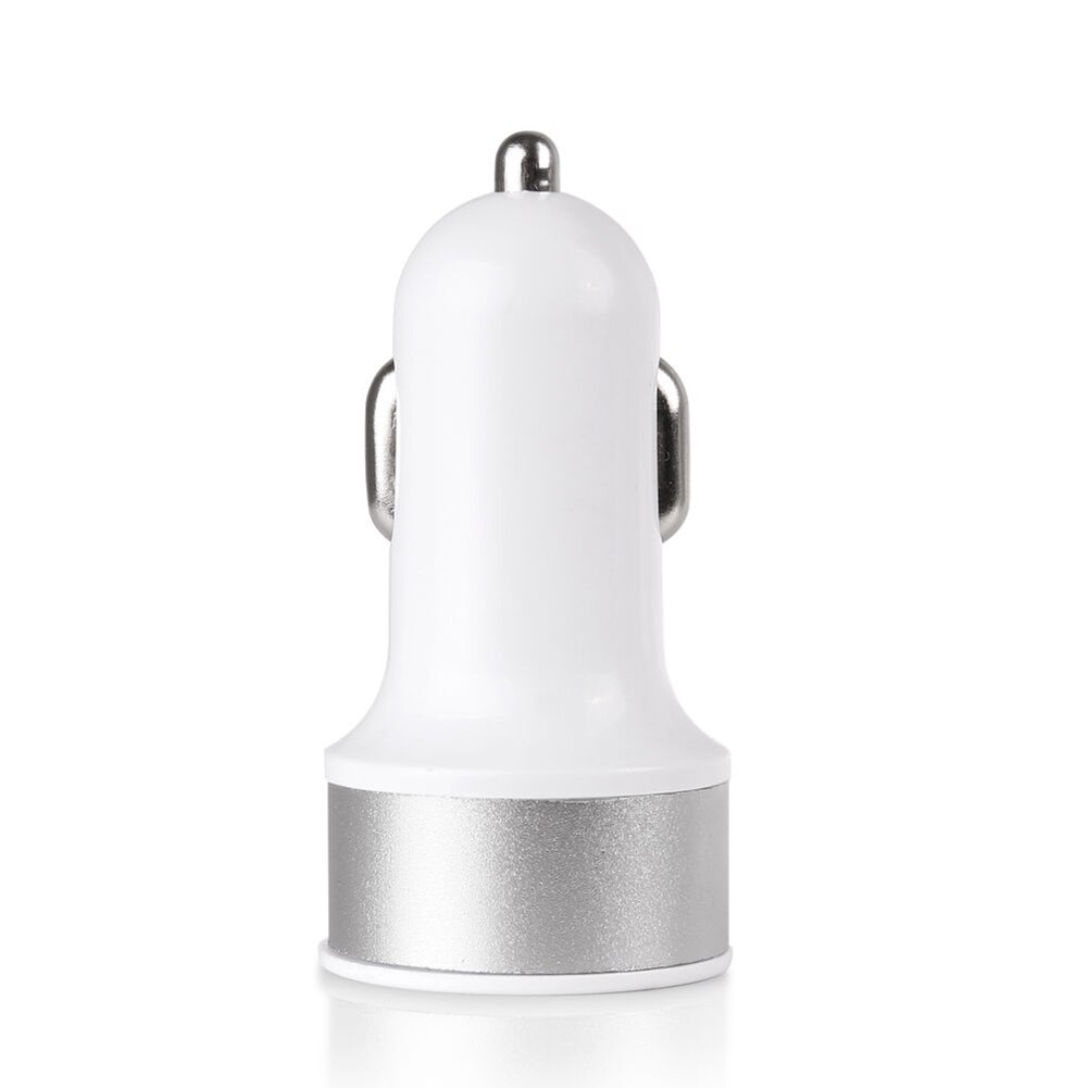 Adaptador de cargador de coche con 2 puertos USB Dual 3.1A para Samsung Galaxy S6 iPhone 5 6 6S