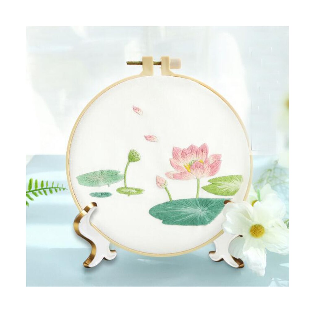 DIY Embroidery Flower Painting Interesting Handicrafts DIY Material Kits Beginner Embroidery Embroidery Kit Stitch Kit: 412