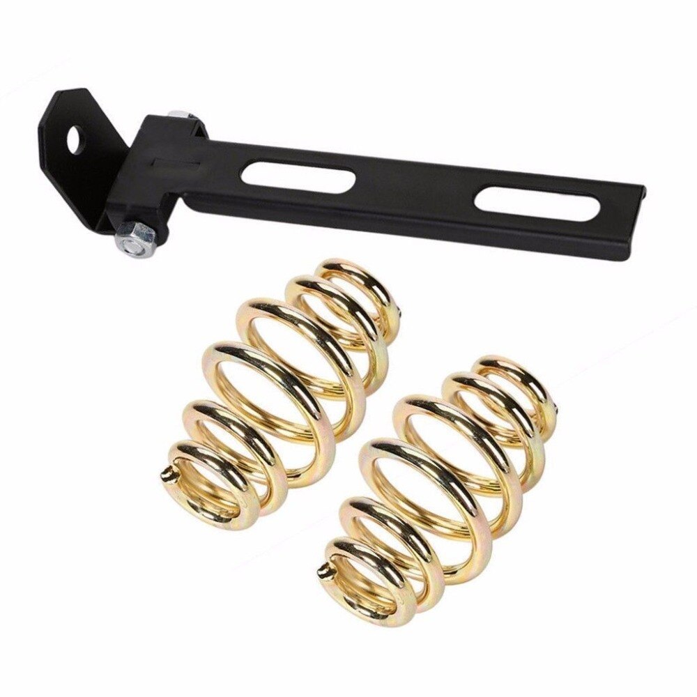 Uniwersalny motocykl jednoosobowe miejsce 3 ''sprężyny wspornik montażowy podwójny sport rower krążownik Bobber siekacz turystyka Atv skuter