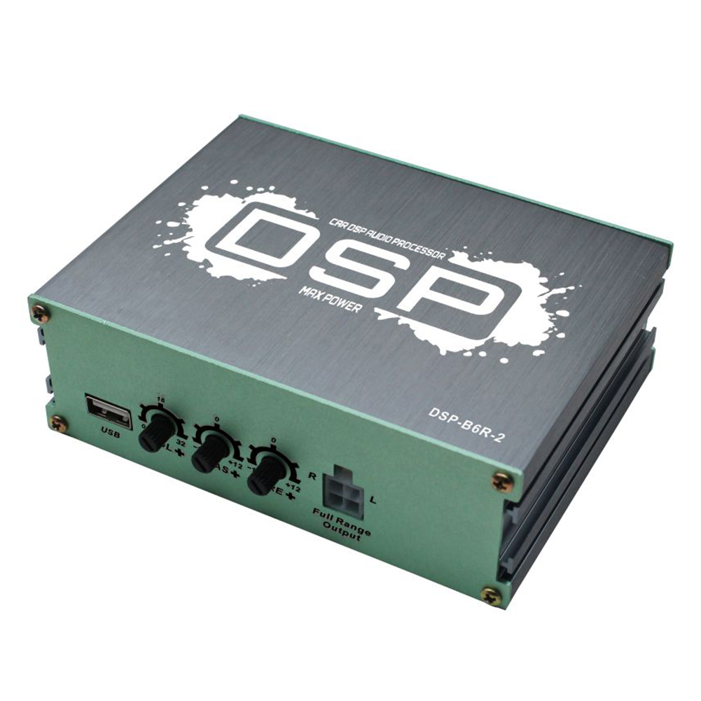 Ljud digital ljudprocessor stöd appkontroll dsp bil equalizer navigering ljudförbättringseffekt biltillbehör