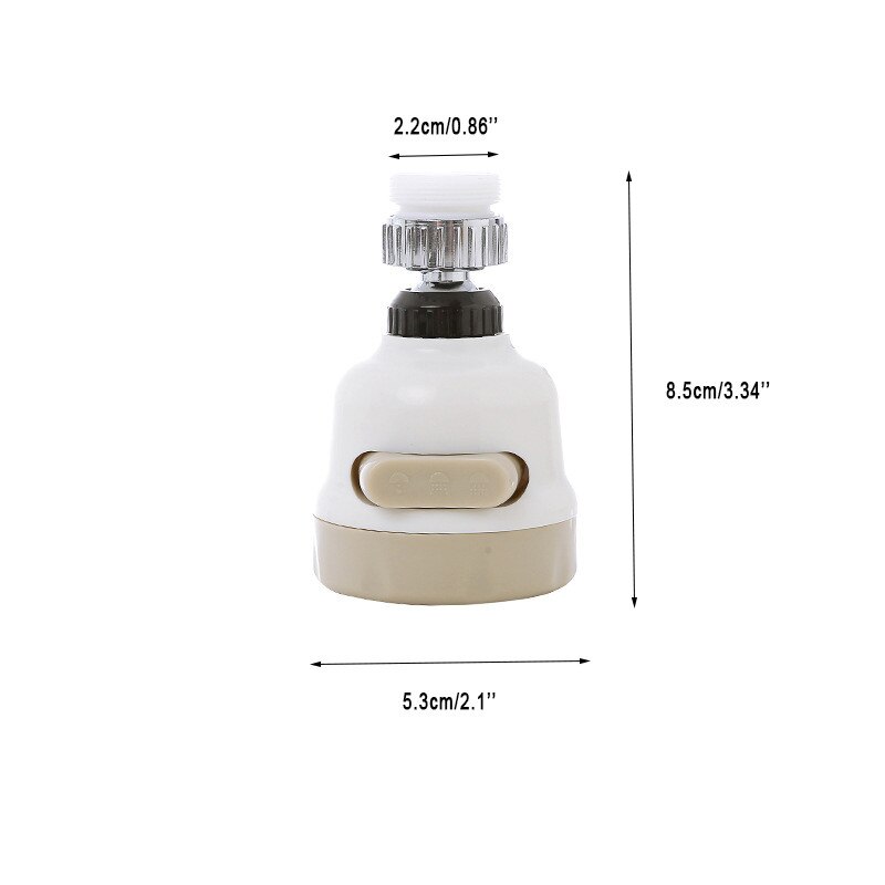360 draaibare badkamer keuken accessoires waterbespaarder 3 standen waterkraanfilter kraanverlenger verlengers booster maker
