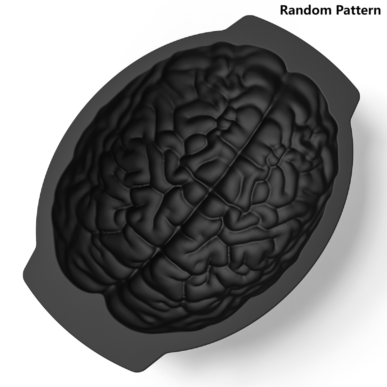 3D mózg ciasto forma silikon Halloween mózg ciasto forma Halloween pieczenie patelnia z forma ludzie mózg ciasto żywica epoksydowa żywica ciasto dekoracje: BŁĘKITNA