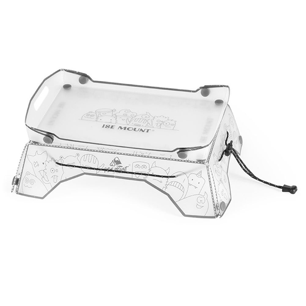 Folding Camping Table Ultralight Foldable Camping Tray Portable Outdoor Fishing Furniture Multifunctional for BBQ Picnic: Other