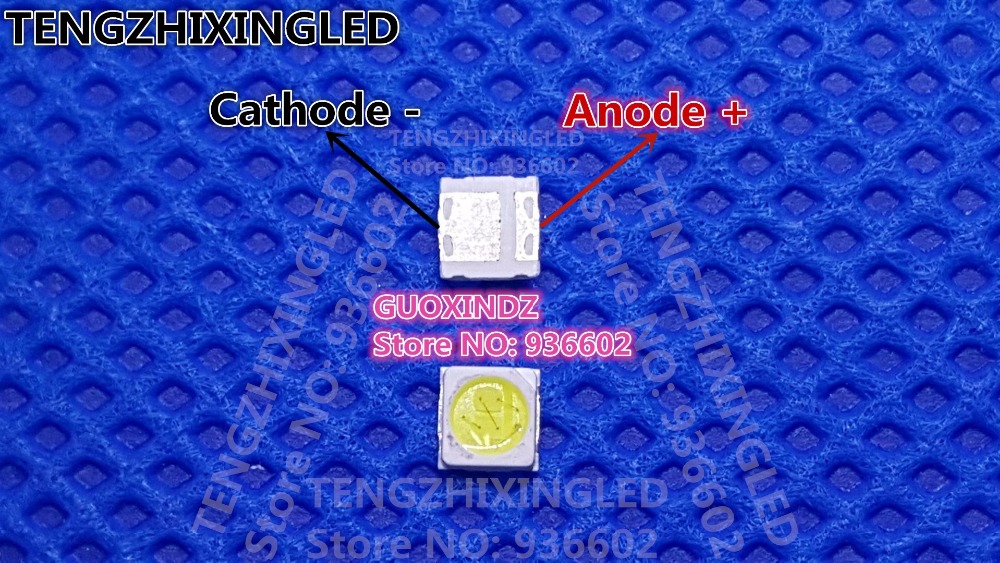 EVERLIGHT LED Backlight 6V 2W 3030 Cool white For LED LCD Backlight TV Application 62-123PUNC/F125160VM58SBF-T