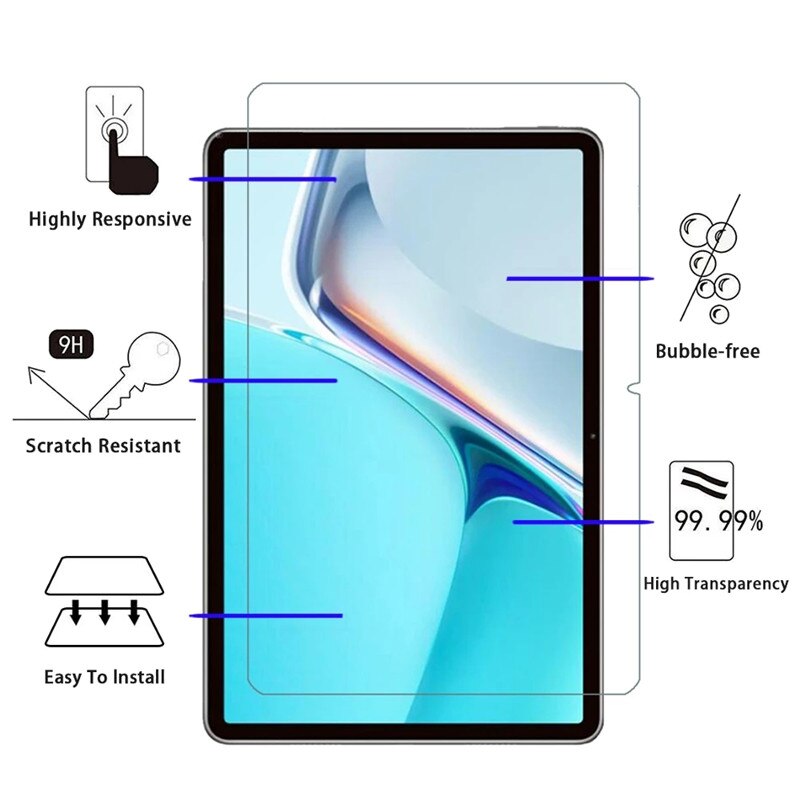 Hd Gehard Glas Voor Huawei Matepad 11 Wi-fi Tablet Screen Protector Film Voor Matepad 11 10.95 &#39;&#39;DBY-L09/w09 9H Glas Film