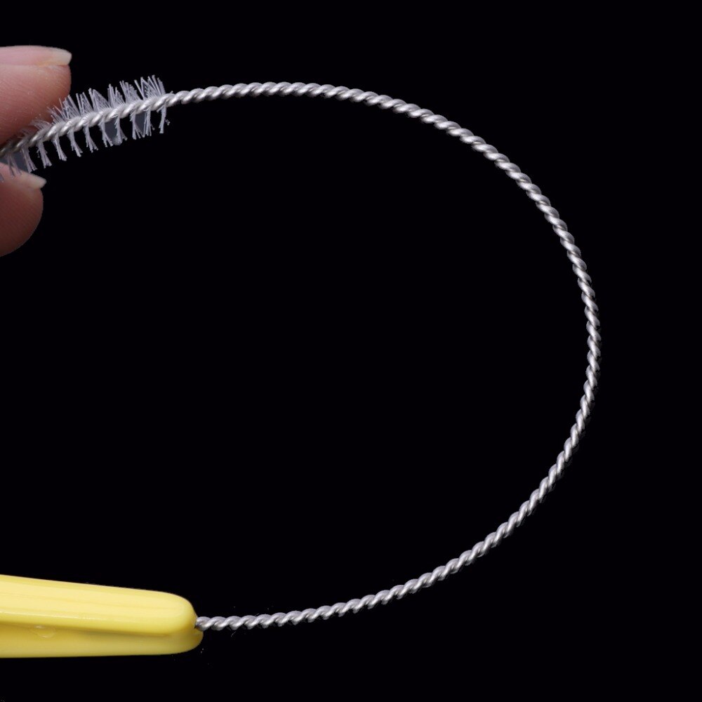 2pcs Baby Milk Feeding Bottle Drink Water Cup Straw Washing Brush Cleaner Tool