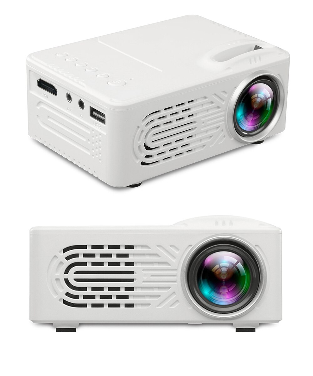 Veidadz 814 Mini Projector Ondersteunt 1080P Hd Afspelen Draagbare Led Projector Met Usb Ingebouwde Luidspreker Home Media speler