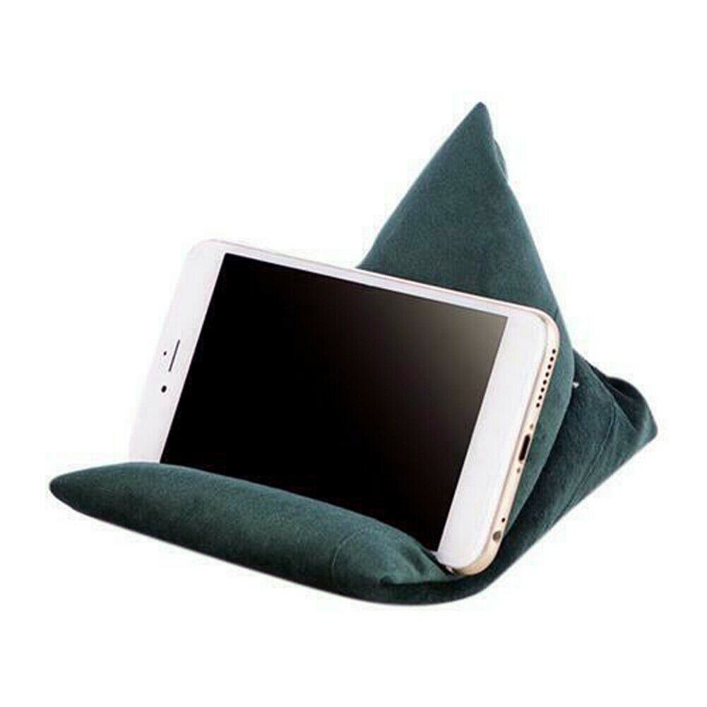 Multi-Hoek Kussen Tablet Lezen Houder Stand Schuim Lap Rest Kussen Voor Telefoon Ipad: green