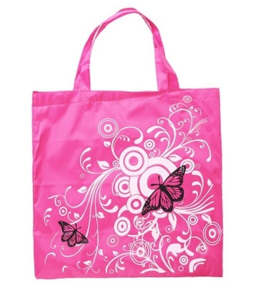 Oxford Reusable Foldable Shopping Bag Women Floral Printed Tote Bag Eco Grocery Bag Portable Large Capacity Folding Handbag