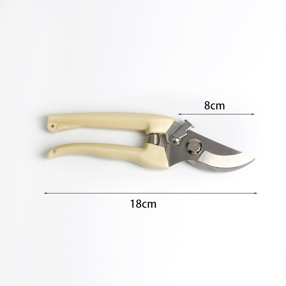 Tijeras de jardinería antideslizantes, tijeras de podar para injerto, herramientas de mano de acero inoxidable, herramientas para cortar árboles frutales, podadoras de bonsái, tijeras de podar