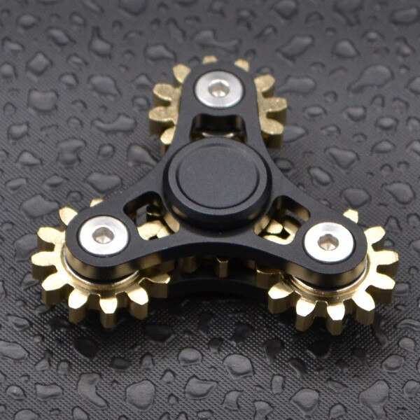 Sprockets Flywheel Fingertip Gyro Sprockets Chains Edc Metal Toy Gear Chain Gyro Sproket Roadbike Spinner Lots Style: K