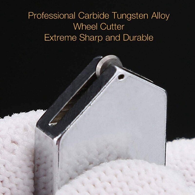 Glass Cutter Tool 2-19mm Automatic Oiling Cutter for Thick Glass and Ceramic Tile Pencil Shape and