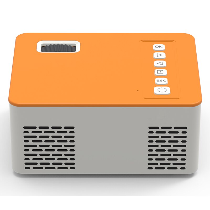 UC28D Mini Portable Projector 16:9 With Speaker Home Theater Travel Outdoors Support Mobile Phone Data Cable For Android/ios